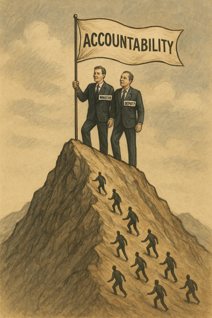 Senior executives are the custodians of accountabiliyt