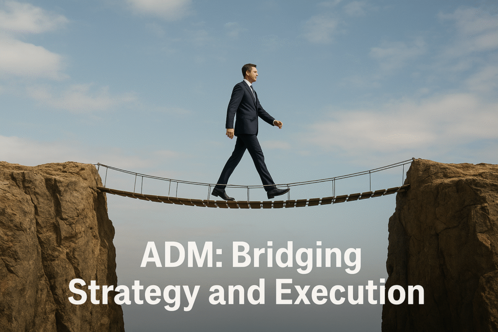 ADMs bridge strategy and execution in government transformation