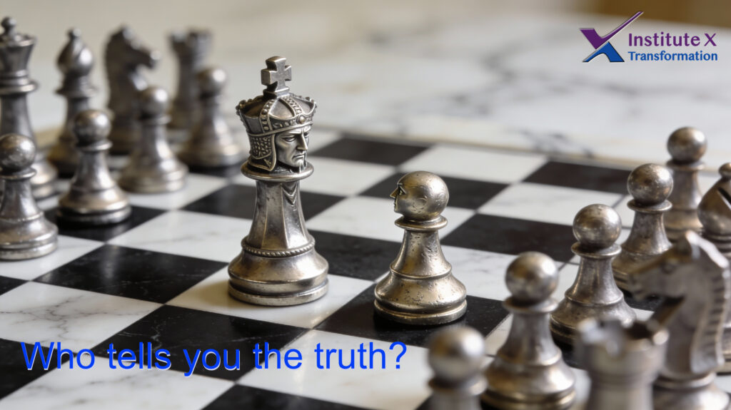 Who tells the king the truth?